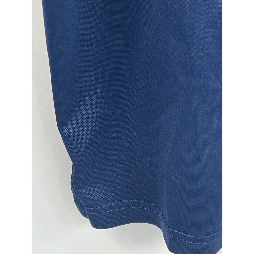 Greg Norman For Tasso Elba Five Iron Play Dry Polo Men's Sz L Navy Short Sleeve - Picture 5 of 11